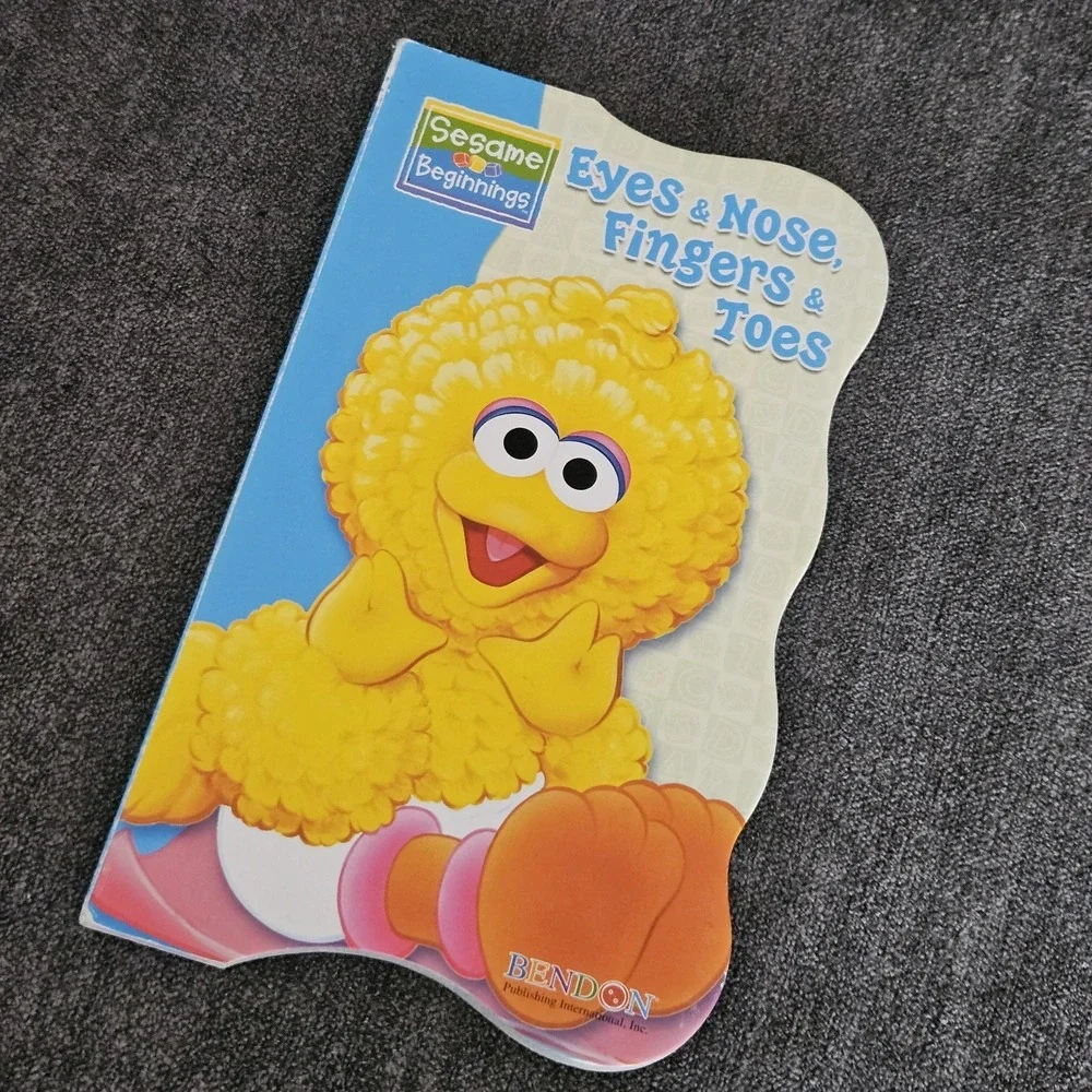 Sesame Beginnings: Eyes‎ & Nose, Fingers & Toes Board Book Children